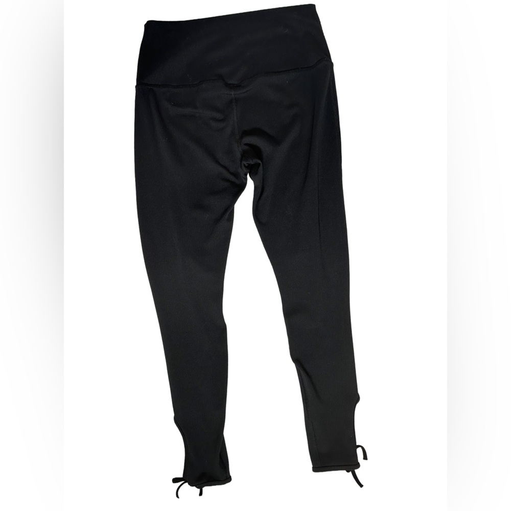 Nike Black Dri-FIT Performance Tights w/Tie Bottom Accents - Picture 2 of 5